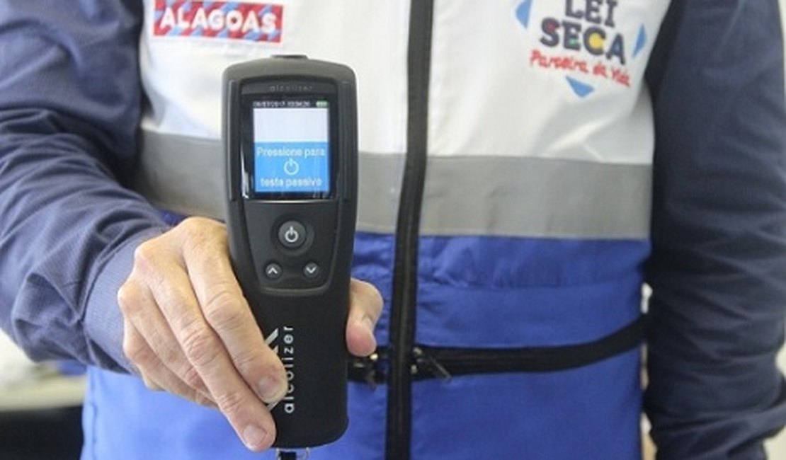 Lei Seca Alagoas passa a utilizar novo etilômetro com tecnologia avançada