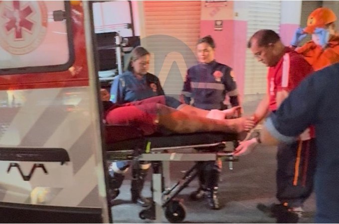 Motociclista sofre corte profundo em batida frontal no Centro de Arapiraca