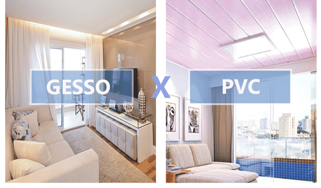 Forro de Gesso ou PVC? Saiba qual é o ideal para sua casa ou sua empresa