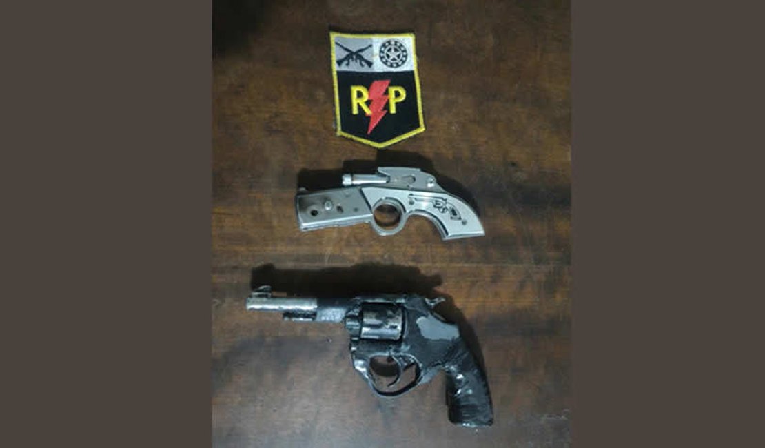 Policiais flagram adolescente de 14 anos com arma de fogo em Arapiraca