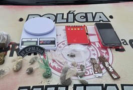 Suspeito conhecido como “Paulista” é preso por tráfico de drogas em Paripueira