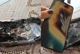 Celular explode no bolso e provoca queimaduras na perna de homem