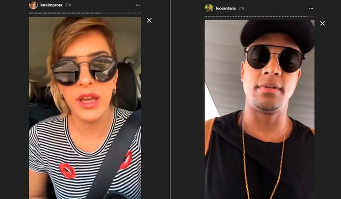 Léo Santana e Lore Improta anunciam fim do namoro em rede social