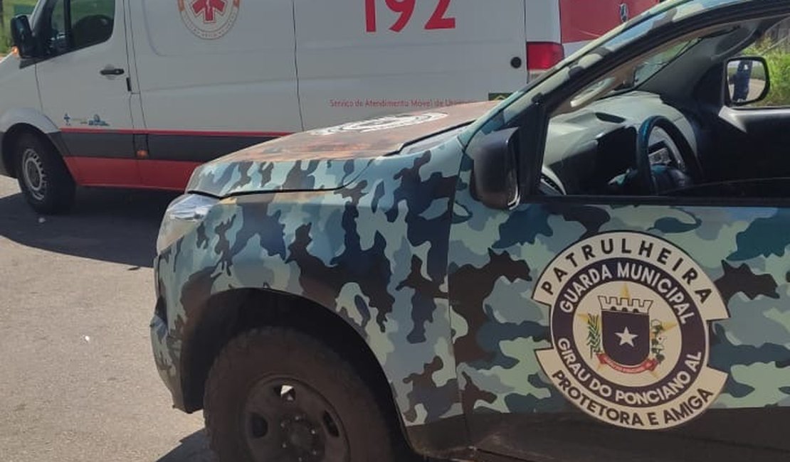 Acidente entre motos deixa duas pessoas feridas na AL-115