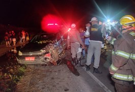 Acidente envolvendo dois veículos de passeio é registrado na zona rural de Igaci