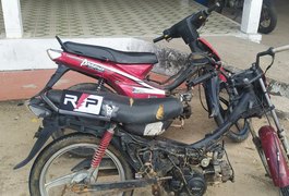 Dupla é detida por receptação e adulteração de motos, em Arapiraca