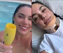 Empresária quebra cervical após prender cabelo em sugador de piscina