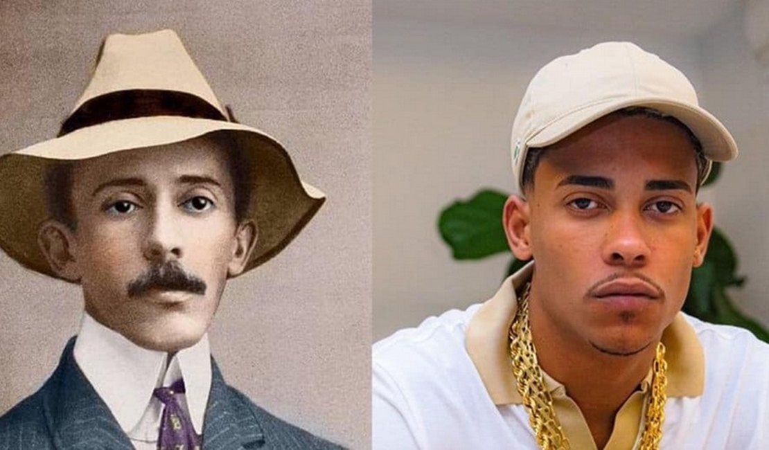 VÍDEO: Criança confunde Santos Dumont com MC Poze do Rodo em imagem de balão