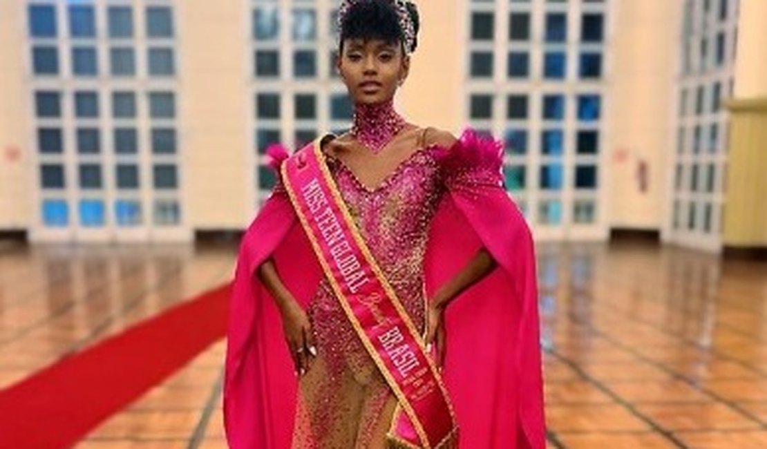 Alagoana, de Limoeiro de Anadia, é coroada Miss Teen Global Beauty Brasil 2024﻿