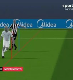 Grêmio teve gol anulado contra o Botafogo por impedimento de um centímetro, diz CBF