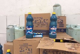 Fábrica clandestina produzia alvejante e falsificava marca registrada, em AL