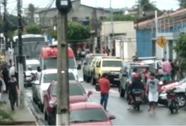 Segurança municipal é ferido por homem que tentou invadir escola em Arapiraca