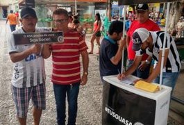 Torcedores abraçam campanha da diretoria e se tornam sócios na Blitz Alvinegra