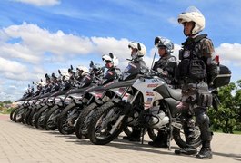 50 motocicletas reforçam segurança pública de Alagoas a partir desta sexta-feira