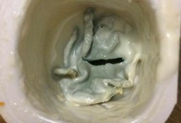 Mãe encontra 'corpo estranho' dentro de embalagem de iogurte