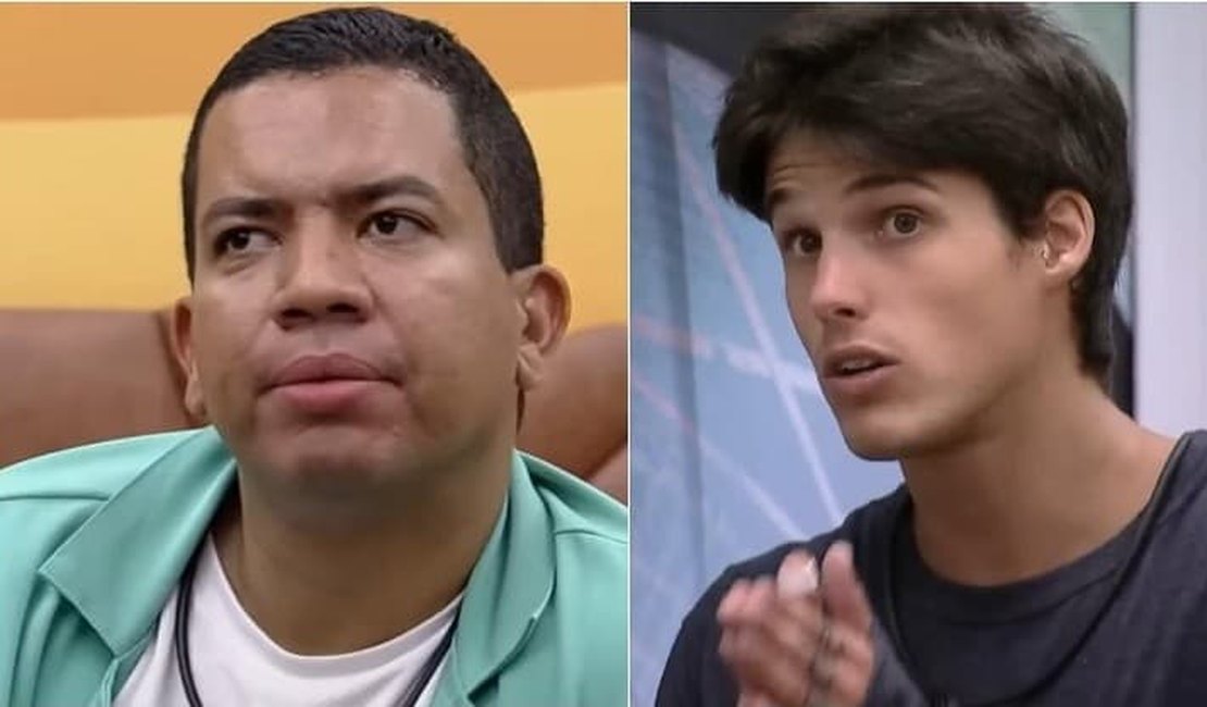 Alagoano Bruno é novamente vítima de comentários preconceituosos de Gabriel no BBB 23