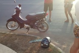 Colisão envolvendo carro e moto é registrada em Arapiraca