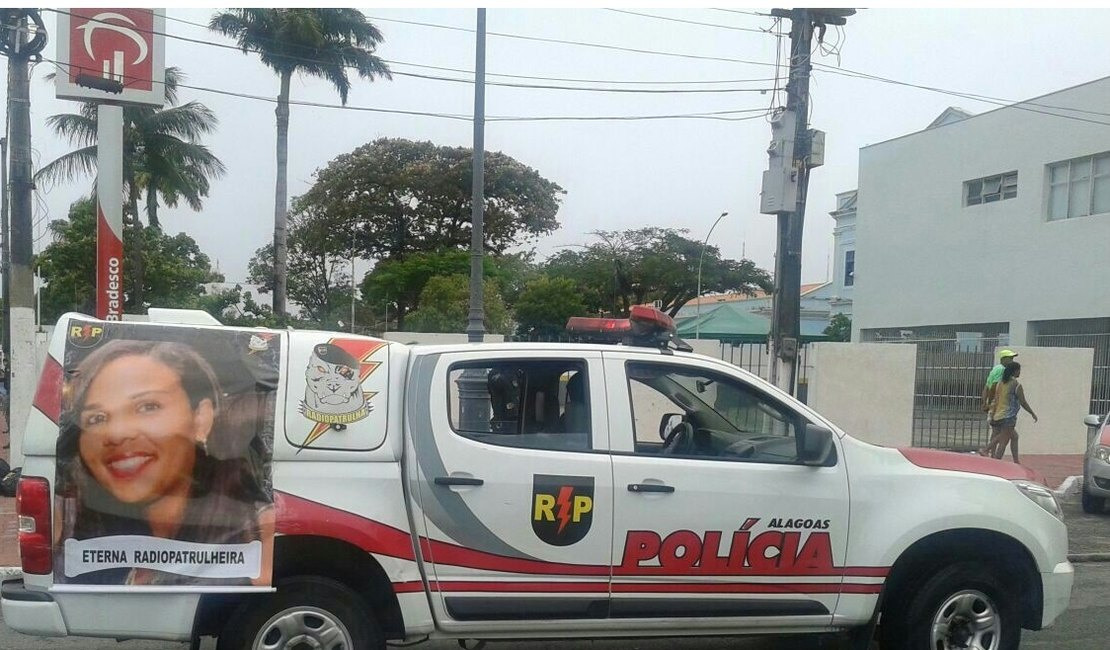 Batalhão de Rádio Patrulha homenageia Soldado Izabelle