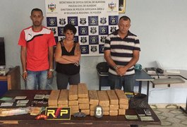 Operação policial apreende mais de 20 kg de maconha no Terminal Rodoviário de Arapiraca