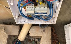 Furto de energia na Barra de São Miguel