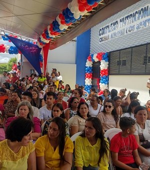 Governo de Alagoas inaugura Complexo Nutricional Cícera Amorim dos Santos, em Batalha