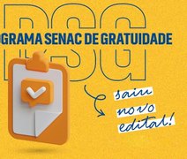 Senac abre 285 vagas em cursos gratuitos para pessoas de baixa renda em Arapiraca, Palmeira e Maceió