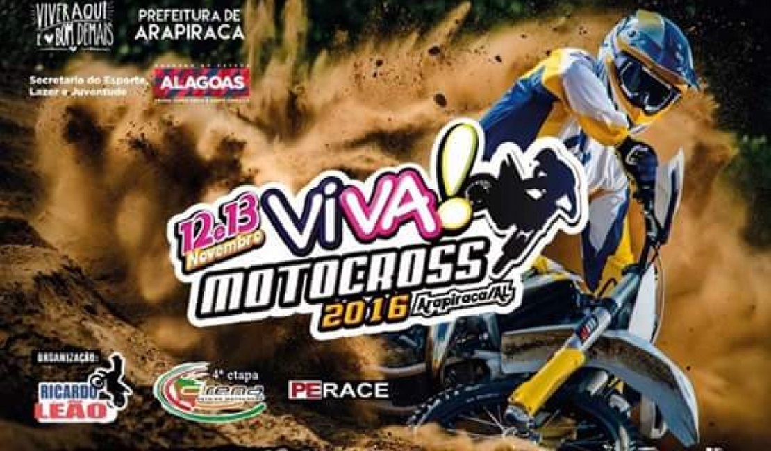 Arapiraca sedia Campeonato Viva Motocross neste final de semana