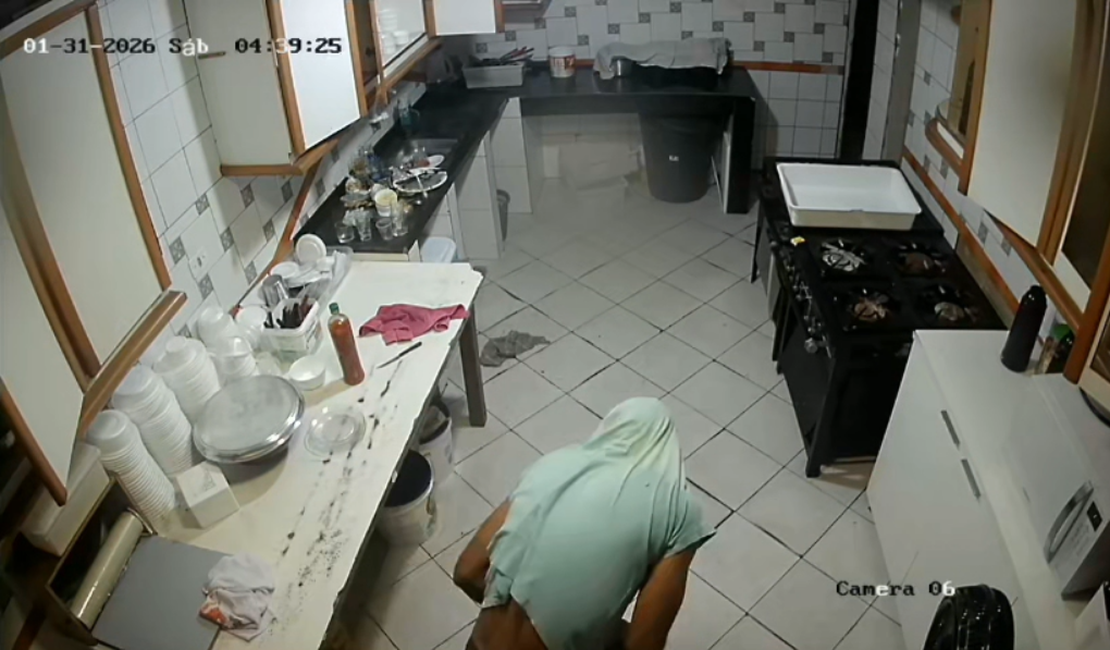 Homem causa grande prejuízo ao furtar espetinho no bairro Baixão, em Arapiraca