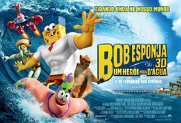 Bob Esponja chega de boia no Cinesystem