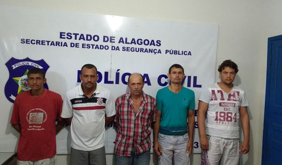 Operação prende integrantes de organização criminosa e apreende armas no Agreste de AL