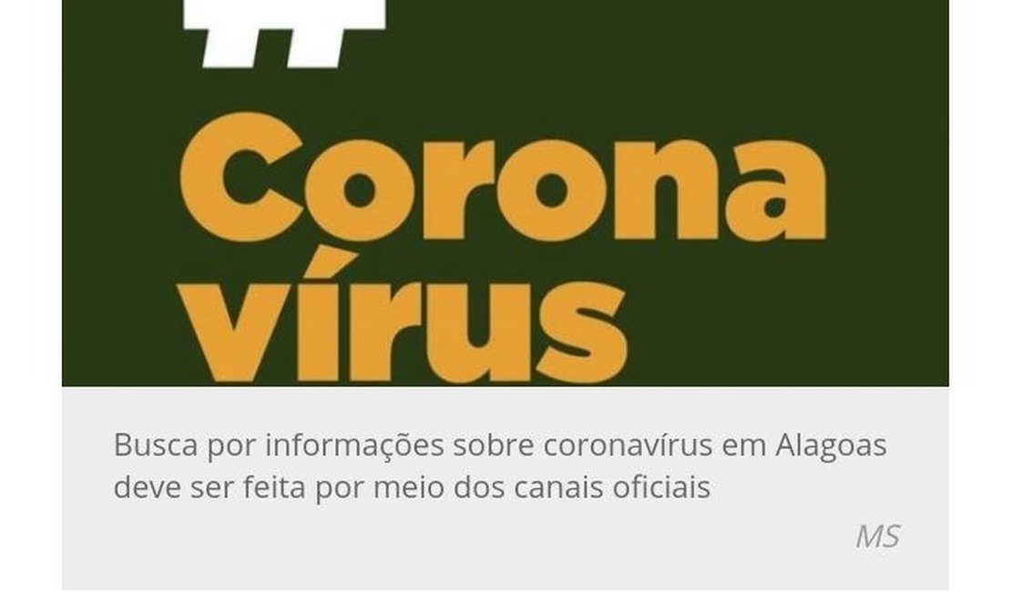 Governo de AL desmente fake news sobre suspensão do expediente em órgãos estaduais