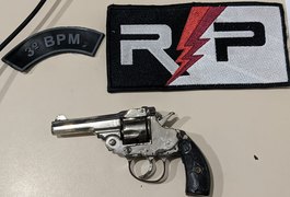 Arma é apreendida e homem é preso após agredir a esposa em Arapiraca