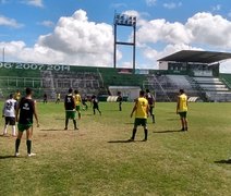 Elenco do Coruripe está pronto para o primeiro jogo da semifinal do Alagoano Sub-20