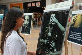 Exposição fotográfica provoca reflexão sobre violência contra a mulher