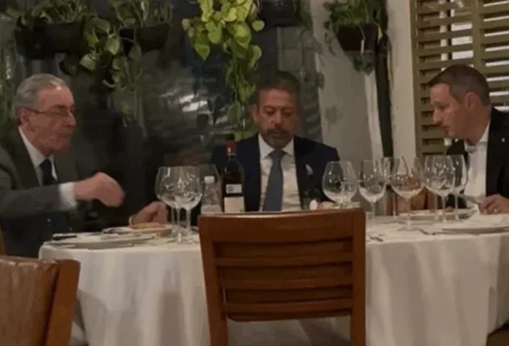 Renan Calheiros reage e acusa jantar entre Eduardo Cunha, Lira e Derrite de tentar “minar a PF”