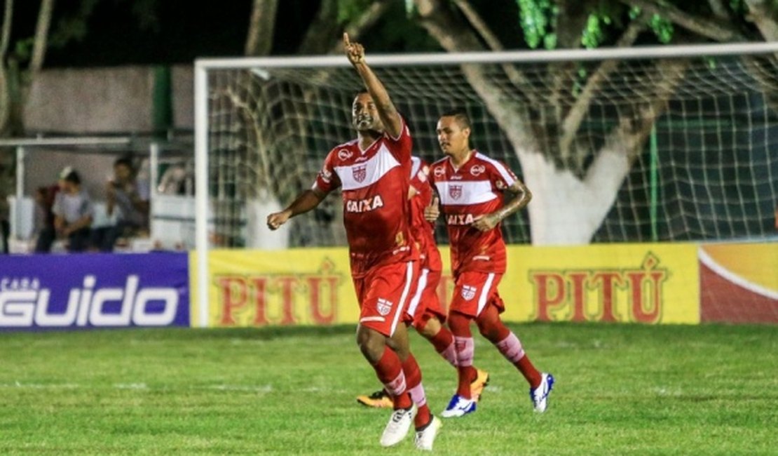 CRB vence o Miguelense de virada por 4 a 1, com três gols de Elias