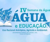 Água e Educação são tema de evento na Ufal em Arapiraca