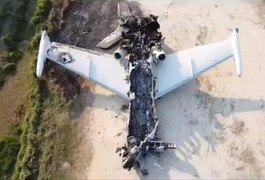Avião que vinha do México é abatido ao pousar sem autorização na Venezuela