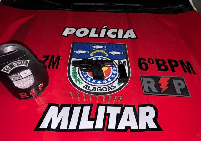 Polícia Militar apreende arma de fogo após denúncia de possível violência doméstica