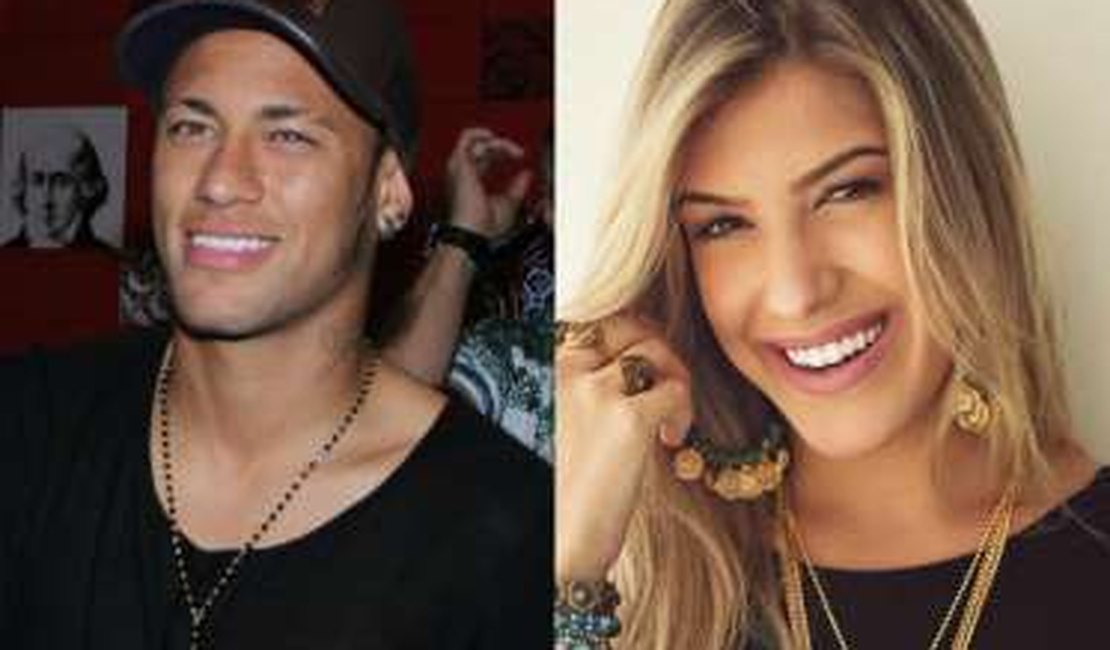 Segundo site, Neymar e bailarina do Faustão trocam beijos em festa
