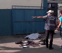 Imagens mostram instante em que bandido atira e mata vigilante da Adefal