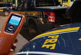 Dois homens foram presos pela PRF por embriaguez ao volante durante o fim de semana no interior de Alagoas