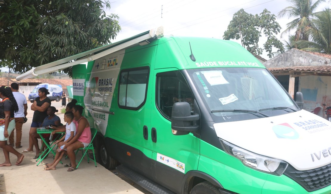 Vídeo. Arapiraca recebe nova unidade odontológica móvel no Povoado Pau D’Arco