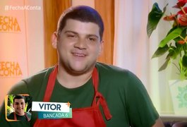 Chef Vitor Generoso passa por mais um desafio do 'Fechando a Conta'