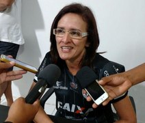 Mônica Suzy destaca arrecadação e agradece presença do torcedor em jogo treino