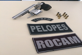 11º BPM apreende arma de fogo na cidade de Penedo