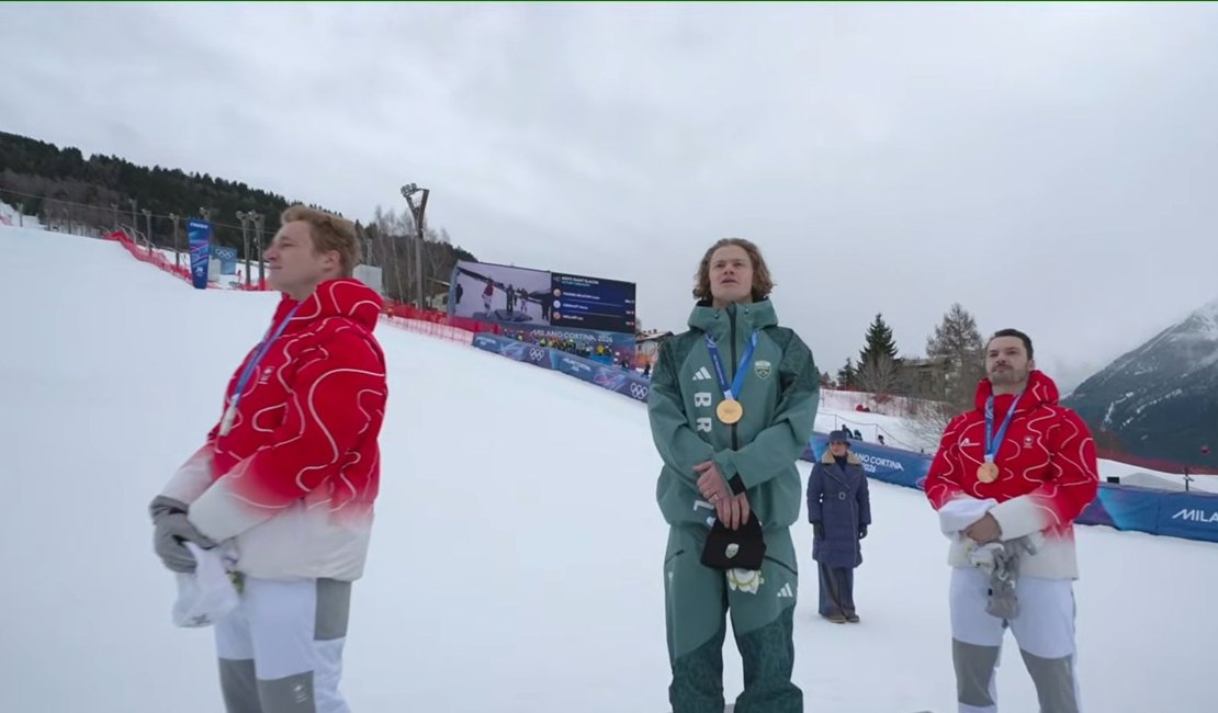 Brasil conquista primeira medalha de ouro nos Jogos de Inverno com Lucas Pinheiro Braathen