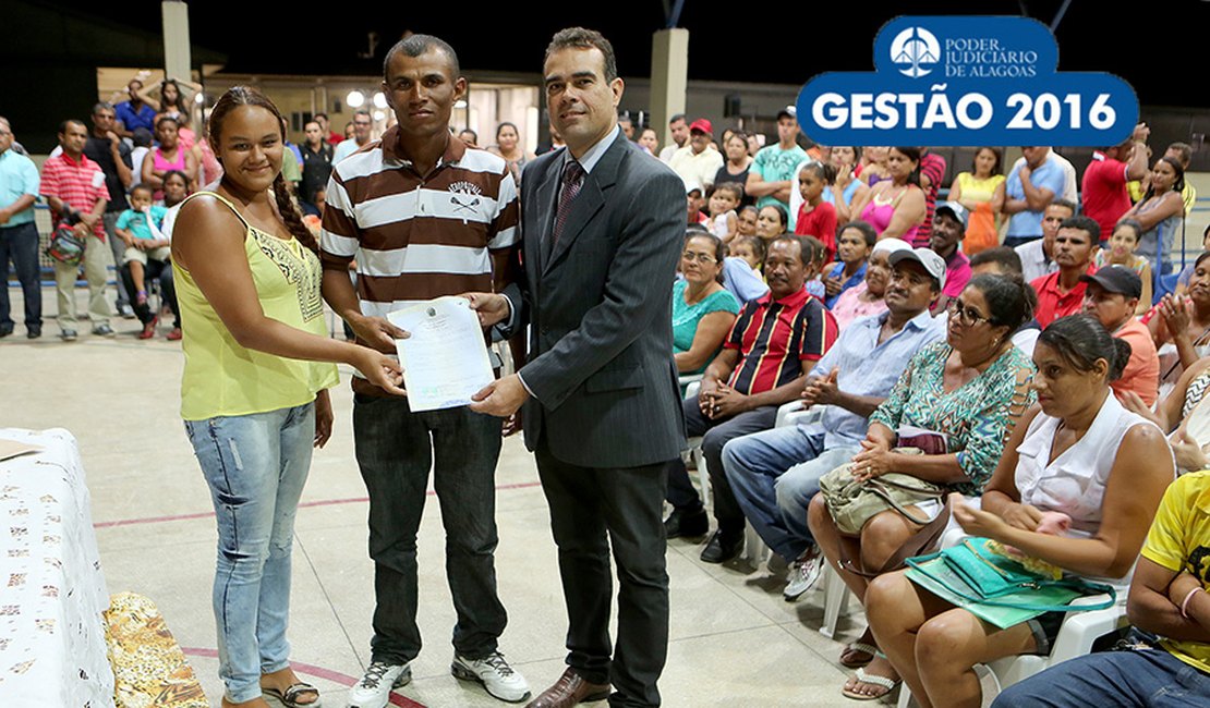 TJ/AL encerra 2016 com mais de 25 mil pessoas atendidas no projeto “Justiça Itinerante”