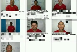 Polícia divulga nomes  e fotos de foragidos do sistema prisional de Maceió
