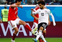 Rússia vence Egito de Salah por 3 a 1 e está a um passo das oitavas de final